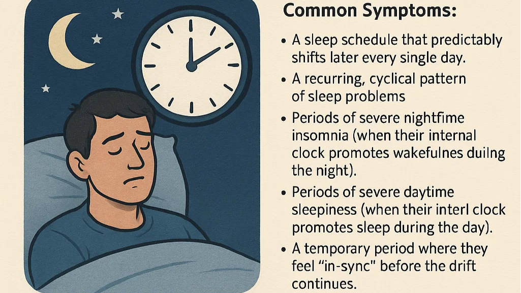 Non-24-Hour Sleep-Wake Rhythm Disorder (Non-24) is a circadian rhythm disorder