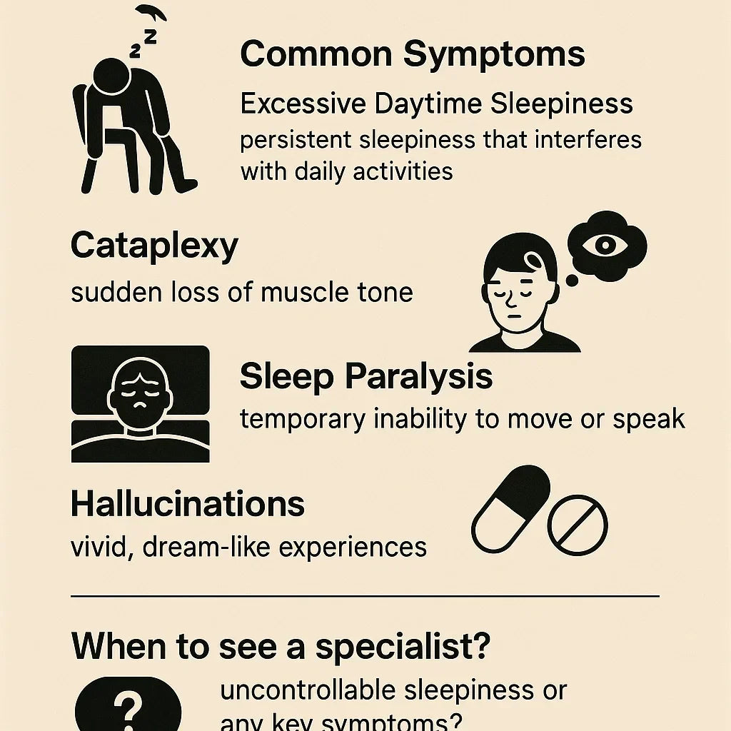Narcolepsy Common symptoms