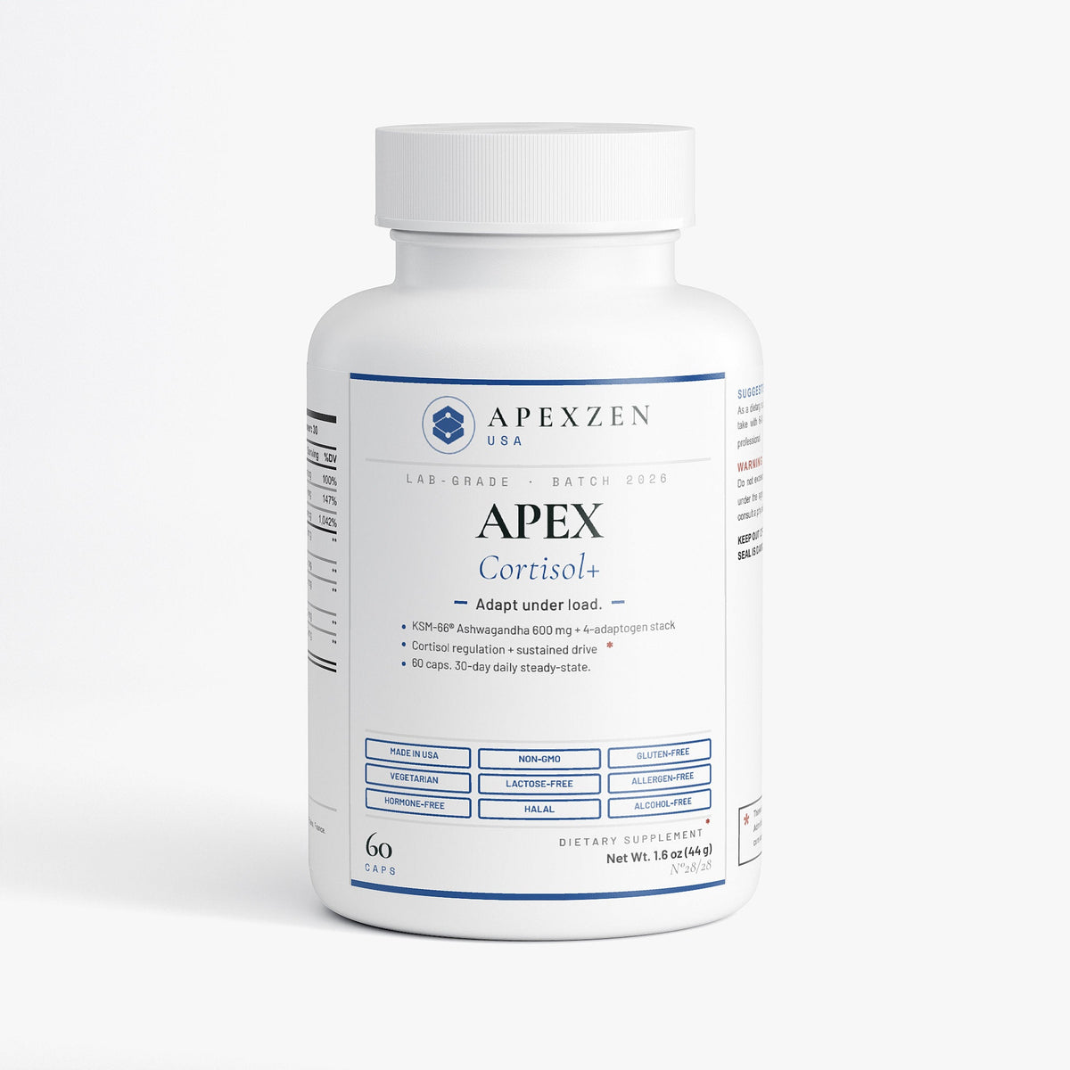 Apex Cortisol+ 3-Month Pack