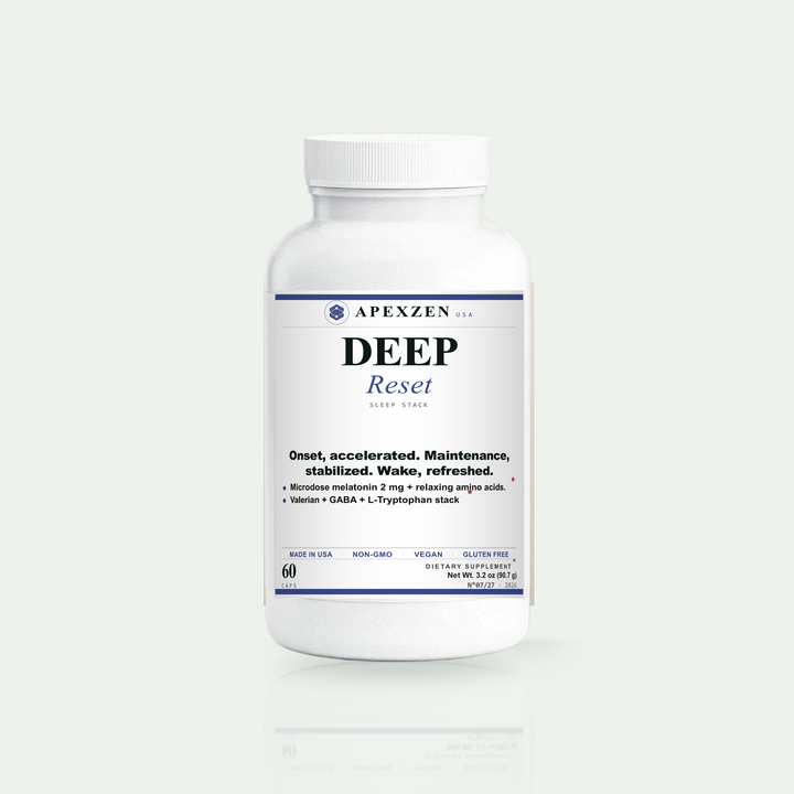 Deep Reset sleep stack, 60 capsules - Apexzen