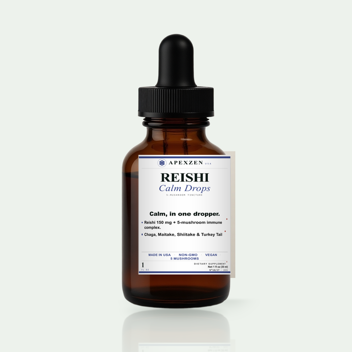 Calm Drops Apex reishi tincture - Apexzen