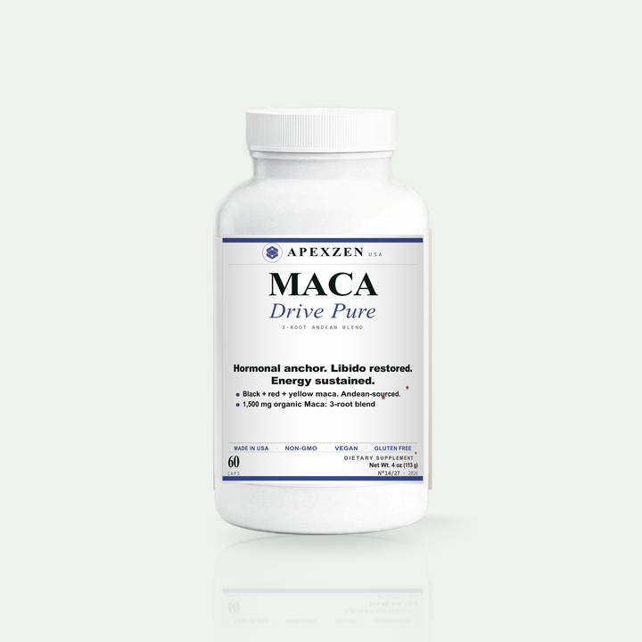 Maca Drive Pure, 60 capsules - Apexzen