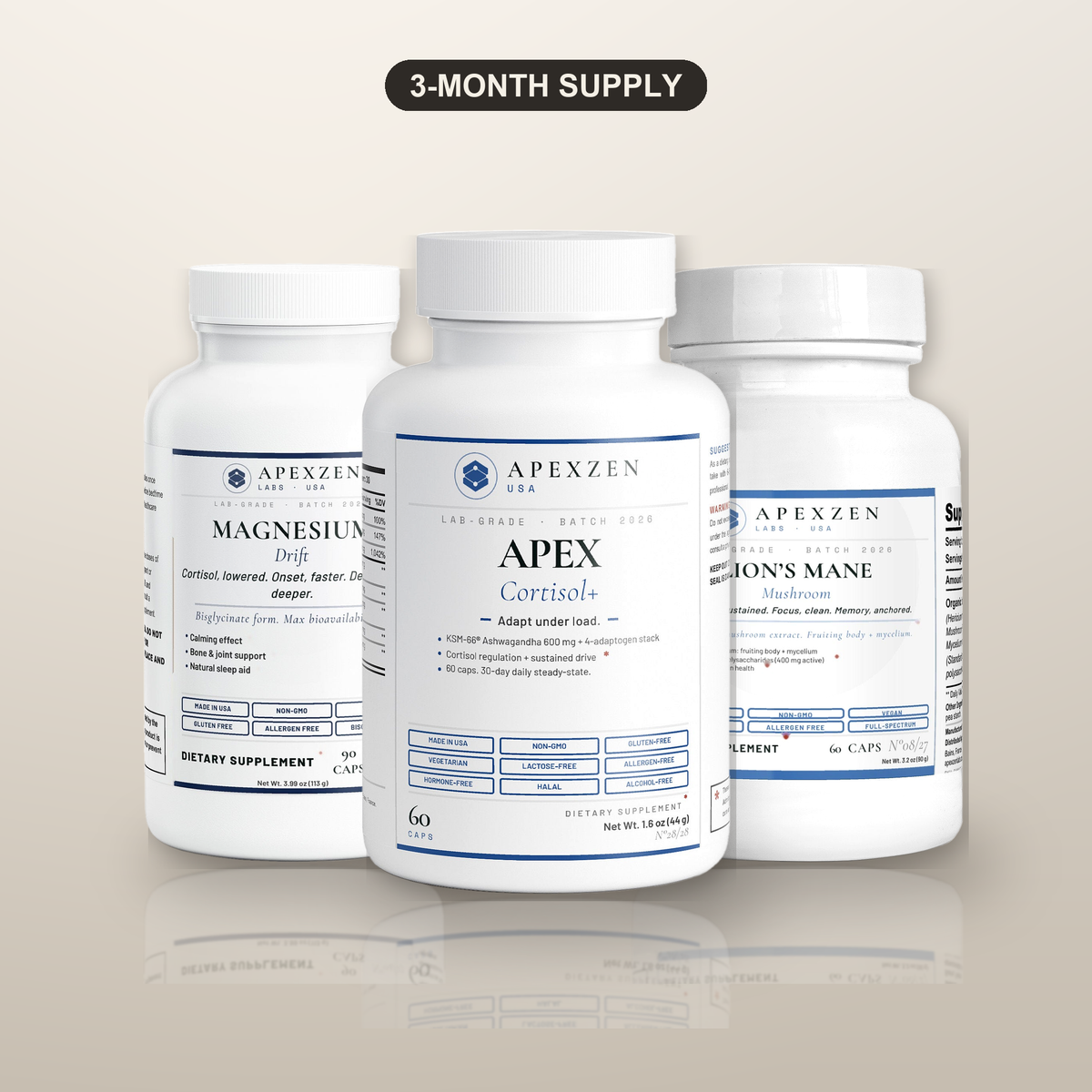 APEX EDGE Stack 3-month bundle