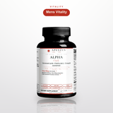 Apexzen Alpha Cycle mens vitality - white studio