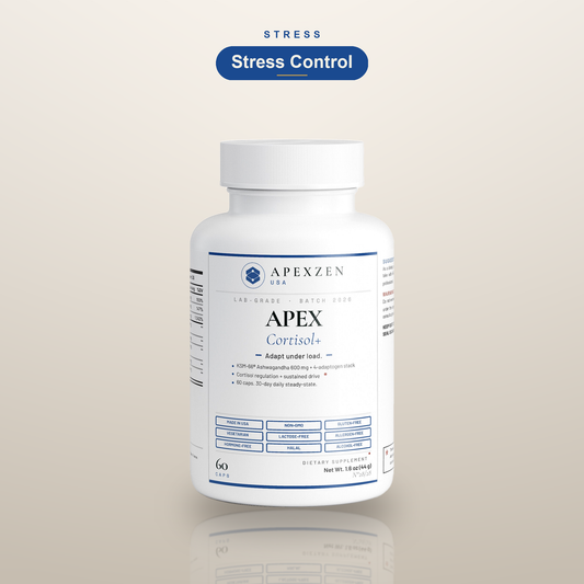 Apexzen Apex Cortisol Plus - Stress Control KSM-66 capsules