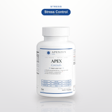 Apexzen Apex Cortisol Plus stress control - white studio
