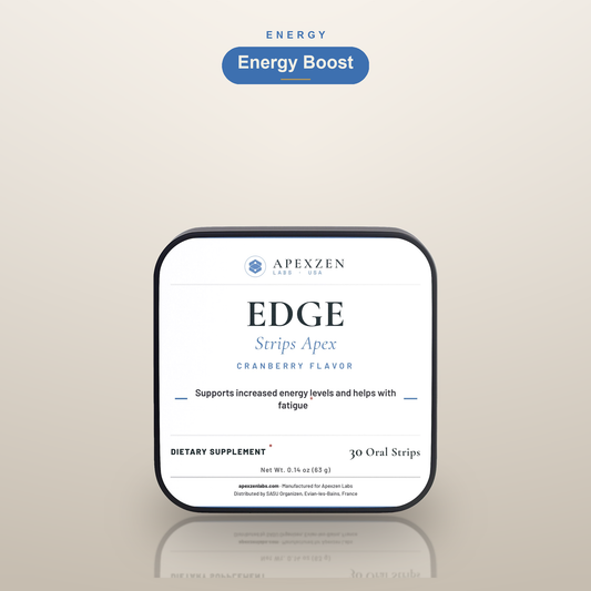 Apexzen Edge Strips - Energy Boost oral strips