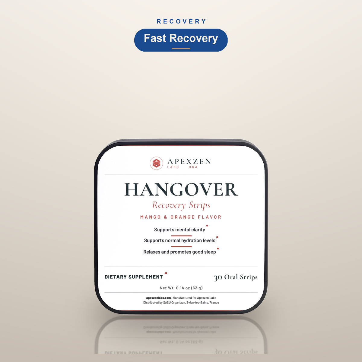 Apexzen Hangover Recovery Strips - Fast Recovery
