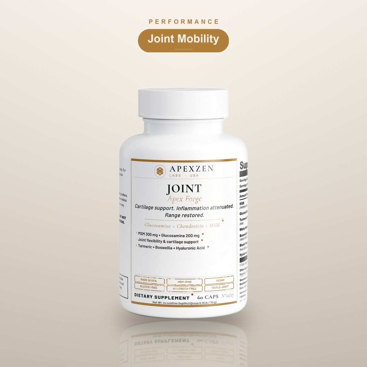 Apexzen Joint Apex Forge - Joint Mobility capsules