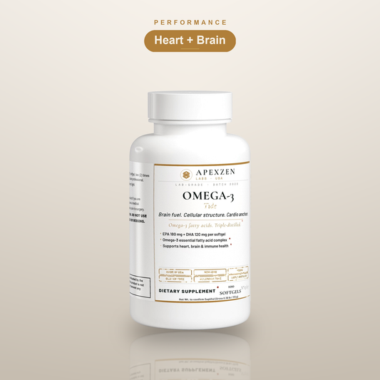 Apexzen Omega-3 Tide - Heart and Brain softgels