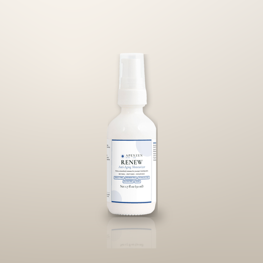 Apexzen Renew Anti-Aging Moisturizer bottle