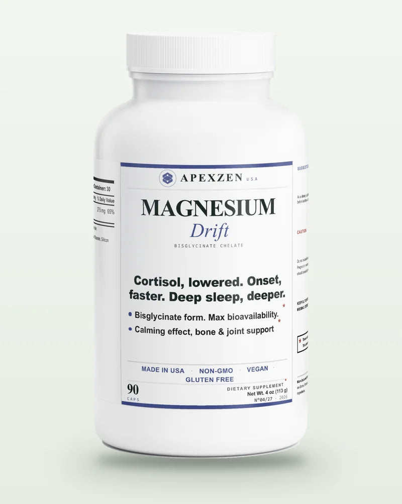 Magnesium Drift - Magnesium Glycinate 275 mg bottle